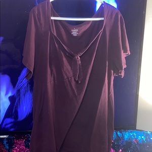 Torrid Purple Blouse
